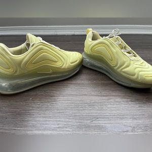 Nike 720s, size W6.5, bright yellow